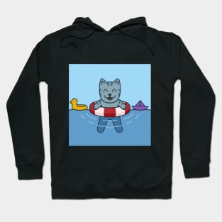 happy cat Hoodie